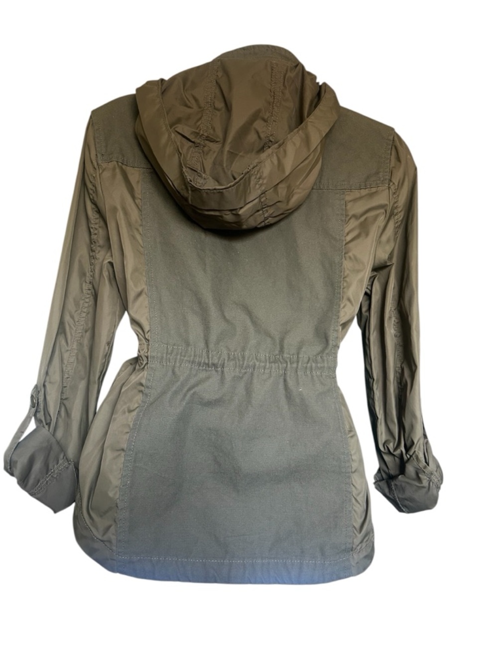 American Rag Olive Utility Drawstring Jacket - Picture 8 of 10